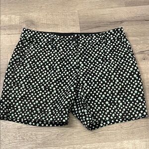 Talbots Black and White Polka Dot Shorts w4 pockets 4P  SO PRETTY!!